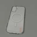 Miracase Magnetic for iPhone 17 Case (Compatible with MagSafe) with Screen Protector Military-Grade Protection, Anti-Fingerprint Translucent Matte Phone Cover for iPhone 17 6.3 inch, Clear