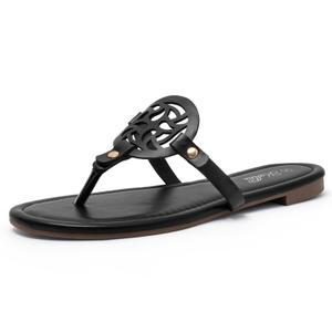 katliu Women's Flat Sandals Flip Flop Sandals Comfortable Dressy Thong Sandals, Size 11