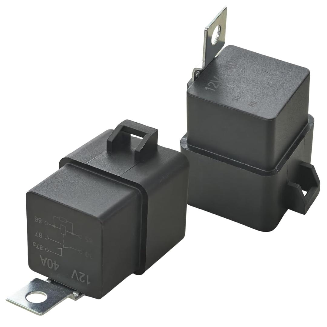 2 Pack Power Relay 882751A1 Compatible with Mercury Mariner 4 Stroke Outboard Motor 12V 40A AZ973-1C-12DC4 882751A2 3854138
