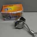 Juicer Manual,Manual Juicer Hand Press,Exprimidor De Limones Acero Inoxidable,Lime Squeezer for Beer Bottle,Ultimate Juice Squeeze,Lemon Squeezer Stainless Steel(Silver)