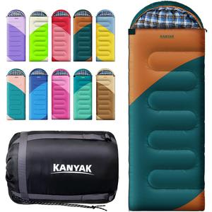 Camping Sleeping Bag, 32 Sleeping Bags for Adults Kids Teens Cold Weather Warm Sleeping Bag Winter for 3-4 Season Camping, Camping Gear Equipment, Traveling, and Outdoors