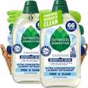 Seventh Generation Laundry Detergent, Ultra Concentrated EasyDose, Free & Clear, 23.1 Fl Oz (Pack of 2) 