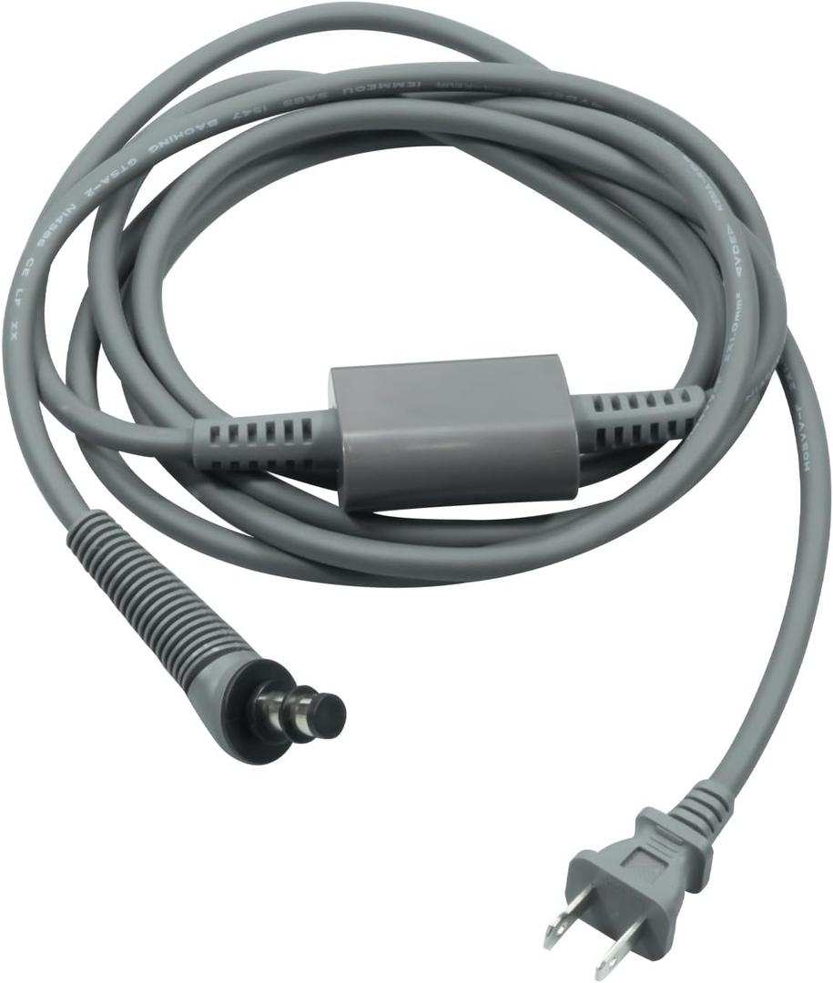 106" Curly Hair Rod Power Cord Fit for Dyson HS01 Airwrap Hair Styler, Curler Power Cord Cable Line Repair Set, 9 Feet