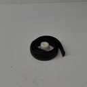 4FT Cord Cover Floor, Black Cord Hider Floor, Extension Cable Cover Power Cord Protector Floor, Cable Management Hide Cords on Floor- Soft PVC Wire Covers - Cord Cavity: 0.47" (W) x 0.24" (H)