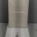 Portable Laptop Floor Stand, Bedside/Sofa Table with Height Adjustable 18''~48'', Sleek Wooden Lectern Standing Desk Mobile Podium for Home, Office, School, White