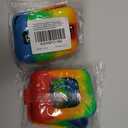 2 x YouKnow Silicone Case for Bitzee Magicals Interactive Toy Digital Pet and Case, Protective Skin Sleeve for Bitzee Virtual Electronic Pets Accessories (Case Only) (Colorful)