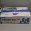 MILDPLUS 50 Count Disposable Bed Pads , 30x36 Inch Extra Large Incontinence Underpads | Heavy Absorbency 90 Grams Pee Pads for Adult, Senior, Baby & Pet Care (No Adhesive)