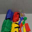 32 Pcs Outdoor Games Potato Sack Race Bags for Kids Adults, Bean Bag Toss Game, 3 Legged Race Bands, Egg Spoon Relay Race Game, Carnival Outside Yard Lawn Games for Easter Christmas Birthday Party