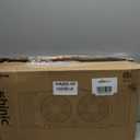 shinic Window Fan with Reversible Airflow Quiet, Twin 9" Blades, Full Remote Control, 3 Functions-3 Speeds, Bathroom Kitchen Window Exhaust Fan, Width Adjustable (From 23.5" to 37") ETL Certified (White)