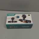 360 Dash Camera Front and Rear Inside Left Right, 3.16 Inch 1080P Front and Rear Inside, Left Right Dash Camera for Cars, G-Sensor with 64GB Card, 24/7 Parking Mode (Black)