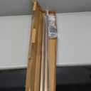 Ivilon Drapery Window Curtain Rod - End Cap Style Design 1 Inch Pole. 48 to 86 Inch Color Satin Nickel