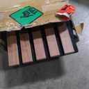 Art3d 4-Piece Wood Slat Acoustic Panels for Stylish Decor and Noise Reduction, 3D Textured Panel for Ceiling and Wall, Walnut (4Pcs - 94.5 * 7.9 inch)