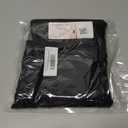 Womens High Waisted Stretchy Mini Flare Leggings Buttery Soft Yoga Pants Tummy Control Workout Pant (Large, Black)