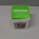 Boperzi Toothbrush Holder Toothpaste Organizer Drainage for Bathroom Vanity, Detachable Anti-Slip Brushed Nickel Toothpaste Storage Caddy 3 Slots with Drainage Holes for Makeup Brush Razor Stand (Silver)