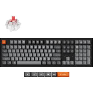 Keychron K10 MAX Wireless Mechanical Keyboard, 2.4GHz/Bluetooth/USB-C, RGB, QMK/VIA, Programmable Macros, Hot-Swap, PBT Keycaps, For Mac Windows, Super Red Switch