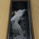 LaLaGreen Indoor Wall Planter - 3 Pack, 16 Inch Large Wall Mounted Succulent Planters, Black Rectangular Metal Hanging Flower Pot, Long Window Sill Plant Box Boho Minimalist Decor Floating Shelve