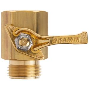 Dramm 12353 Heavy-Duty Brass Shut-Off Valve