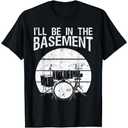 Drummer Art For Men Women Drum Set Drumming Lovers T-Shirt