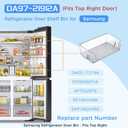 13.0 Inch DA97-21912A DA63-11219A Refrigerator Door Shelf Bin Compatible with Samsung Refrigerator (Fits Top Right Door Only), Replacement Part PD00080746 AP7022676 PS16624066 EAP16624066