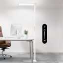 STERREN 100W LED Floor Lamp, 9000LM Super Bright Standing Lamp, White