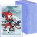 Outus 4 x 6 Inches Acrylic Photo Holder Rigid Plastic Baseball Card Pocket Protector Clear Acrylic Sleeve Sheet Protector for Sport Card & Photo(30 Pieces)