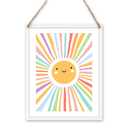 3 x patcate Boho Sun Sunshine Wall Art Hanging Decor