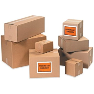 7" x 5" x 4" Corrugated Boxes (25/Pack)
