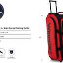 Wrangler 30" Wesley Rolling Duffel Bag, Salsa Red
