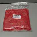 Softalker Christmas Throw Pillow Covers 18 x 18 Inch Set of 2, Xmas Winter Bell Faux Fur Cushion Covers, 3D Embroidered Pillow Cases for Couch Bedroom Living Room Decor, Red