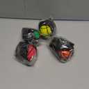 12 pcs Wrist Return Ball Wrist Band Ball on a String 2.48 Inch Rubber Rebound Sport Bouncy Basketball Baseball Soccer Wristband Toy for Exercise and Children or Adult Exercise for Fun