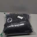 NICETOWN Room Darkening Draperies Curtains Panels, 2 Panels Black W52 x L108