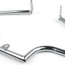 Engine Guard Crash Bar Highway for Harley FLSTF/FLSTFI Fat Boy 2000-2016, FLSTN/FLSTNI Softail Deluxe 2005-2016, FLSTC/FLSTCI Heritage Softail Classic 2000-2016, May Require Minor Modification to Fit