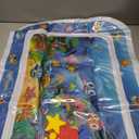 Infinno Inflatable Tummy Time Mat Premium Baby Water Play Mat for Infants and Toddlers Baby Toys for 3 to 24 Months, Strengthen Your Baby's Muscles, Portable (Blue)