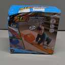 Flexible Race Car Track for Kids 15 Ft Flex Tracks Starter Set Compatible with Diecast 1/64th Cars Portable Rolls Up Race Tracks with Strong Suction Cups Birthday Gifts for Boys Girls Ages 3+ (Blue)