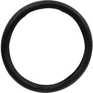 RoadPro RPSW3006 Black 18" Genuine Leather Steering Wheel Cover