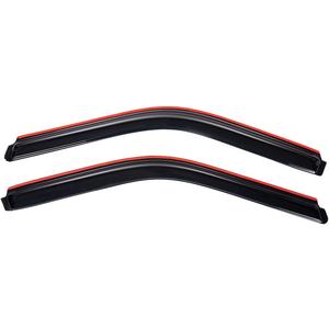 Lightronic Extra Durable In-Channel Window Visor, Fit 1988-1999 Chevrolet & GMC C/K 1500, 2500, 3500, Regular/Extended Cab, 1992-1999 Tahoe & Yukon, 1992-1994 Blazer (NOT Fit S10 Blazer), Smoke, 2-Pcs