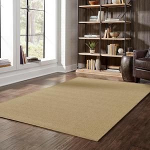 Indoor/Outdoor Washable Rug, Size 105"x70"