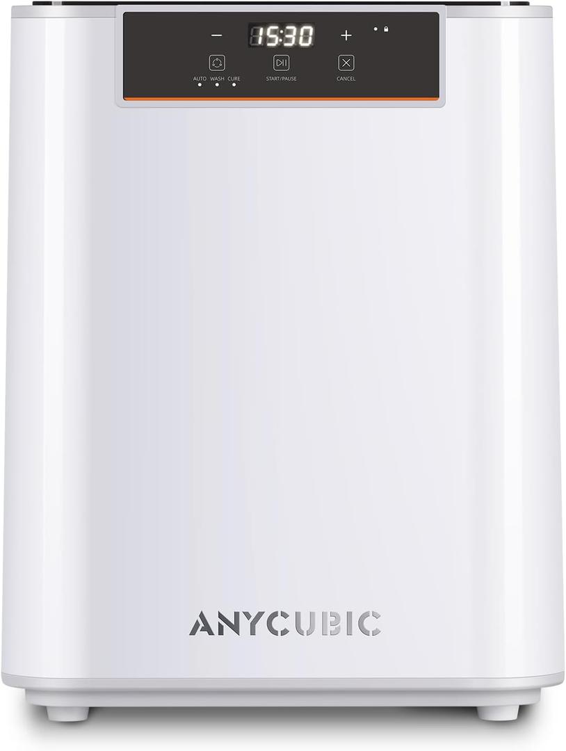 ANYCUBIC Wash & Cure Max 3.0, 15.1L Ultra-Large Washing Volume, Detergent Saving 50%, Customizable Wash & Cure Process, Compatible with Photon Mono Saturn Halot Resin 3d Printer, 1 Count