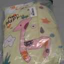 Twoworld Baby High Chair Seat Cushion Liner Mat Pad Cover and High Chair Straps (5 Point Harness) 1 Suit (Giraffe)
