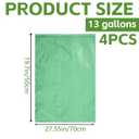 13 Gallon Slow Release Tree Watering Bags Tree Watering Bag with PVC Lining for New Trees and Shrubs Automatic Irrigation reducing Water Waste（4PCS）