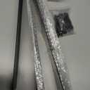 16 Inch Countertop Support Bracket, 3 Pack Solid Iron Steel Heavy Duty Hidden Floating L Shelf Brackets1/4 Inch Thick, Shelving Support Metal Hardware for Mantel Granite Countertop