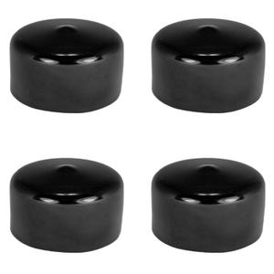 3" (75 mm) Rubber End Caps Soft PVC Rubber Plug Thread Protective Sleeve Screw Protective Cap Round Plastic Cover Sleeve