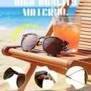 Sunglasses Womens Polarized Sunglasses-Women: Retro Round Sun Glasses with UV400 Protecion Trendy 3 Pack