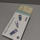 Tinfol Velvet Hanger Clips, 24 Pack Black Pants Hangers Clips, Large Opening Clothes Pin, Strong Finger Flocked Clip Perfect for Use with Slim-line Clothes Velvet Hanger