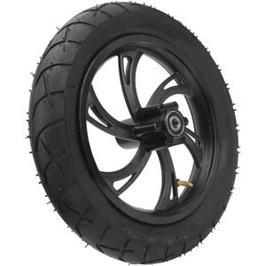 12In Electric Scooter, Wheel Hub Rubber Tyre Replacement 12 In Wheel Tire With 1 2X2 1 4
