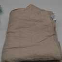 palassio Beige 100% Cotton Quilt Twin Size Bedding Sets with Pillow Sham, Tan Lightweight Soft Bedspread Coverlet, Quilted Comforter Bed Cover for All Season, 2 Pieces, 68x86 inches