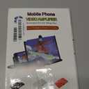 10'' Screen Magnifier Version, 2026 New Screen Magnifier for Cell Phone, Movies, Videos, and Gaming, Amplifier Desktop Magnifying for Seniors Reading (Black)