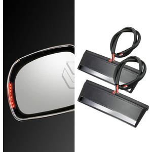 Motorcycle Turn Signal LED Side Mirror Lights Case for Honda GOLDWING GL1800 2001-2017