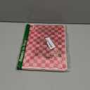 for iPad A16 Case - for iPad 10th Generation Case 10.9 Inch Women Girls Cute Girly Teens Kids Pretty Checkered Unique Aesthetic Rotating Stand Folio Tablet Cover for Apple 10/11 2025 (HotPink Plaid)