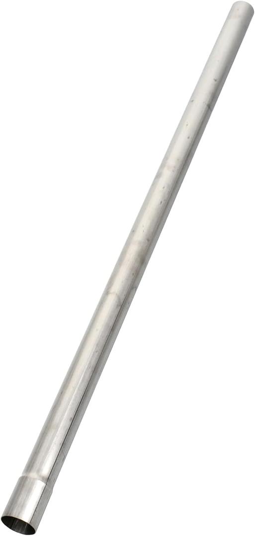 409 Steel 2'' Inch OD Straight Exhaust Pipe Mandrel Tubing Pipe 48" / 4 Ft Long Custom Fitment For Exhaust System